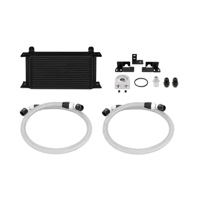 Mishimoto MISMMOC-WRA-07 07-11 Jeep Wrangler JK Oil Cooler Kit - Silver №7