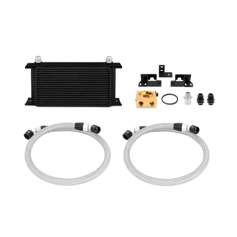 Mishimoto MISMMOC-WRA-07 07-11 Jeep Wrangler JK Oil Cooler Kit - Silver №9