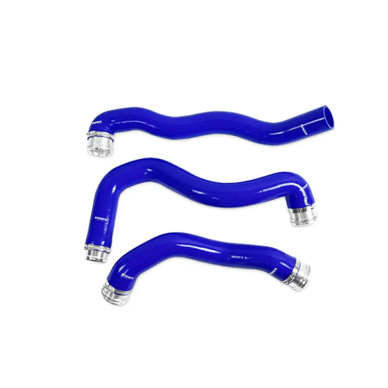 Mishimoto MISMMHOSE-F2D-08BL 08-10 Ford 6.4L Powerstroke Coolant Hose Kit (Blue)