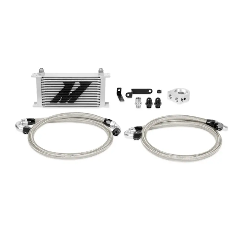 Mishimoto MISMMOC-STI-08 08-14 WRX/STi Oil Cooler Kit - Silver №2