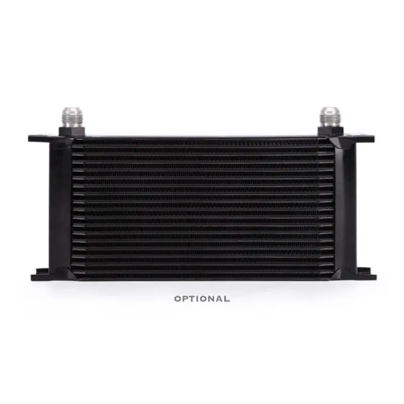 Mishimoto MISMMOC-EVO-08BK 08+ Mitsubishi Evolution X Black Oil Cooler Kit №6