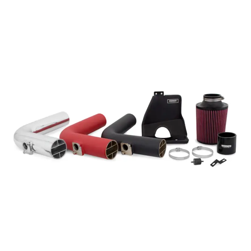 Mishimoto MISMMAI-STI-08WRD 08+ Subaru WRX/STi Performance Cold Air Intake Kit - Wrinkle Red №1