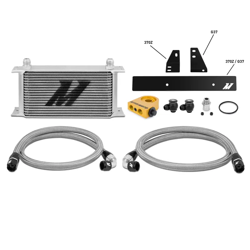 Mishimoto MISMMOC-370Z-09T 09-12 Nissan 370Z / 08-12 Infiniti G37 (Coupe Only) Thermostatic Oil Cooler Kit №2