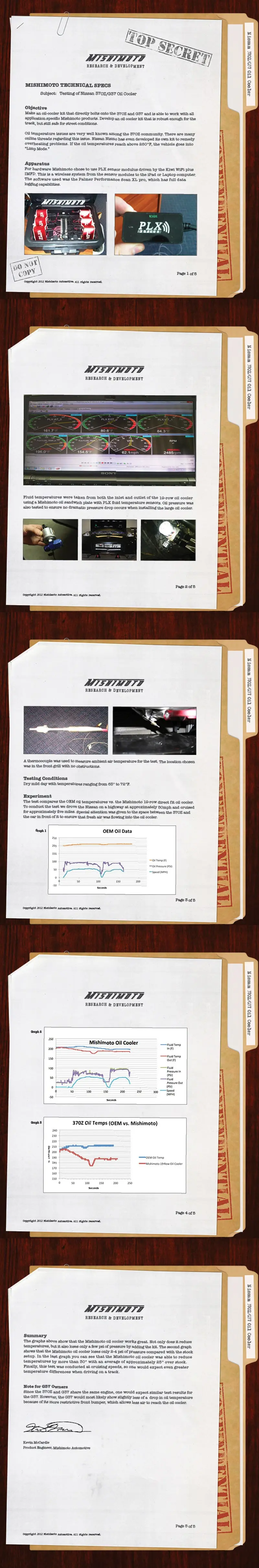 Mishimoto MISMMOC-370Z-09 09+ Nissan 370Z / 08+ Infiniti G37 (Coupe Only) Oil Cooler Kit №15