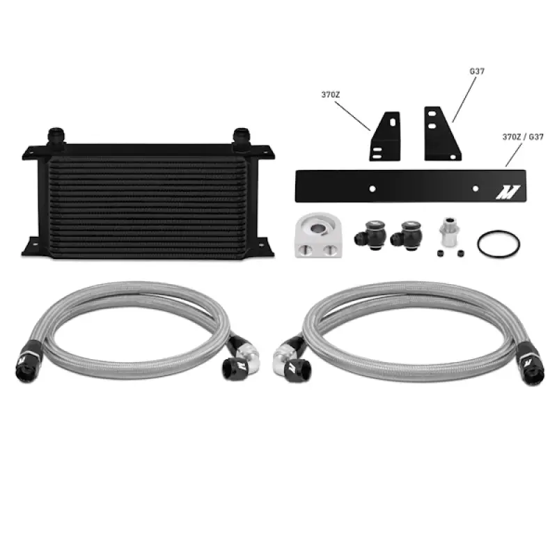 Mishimoto MISMMOC-370Z-09 09+ Nissan 370Z / 08+ Infiniti G37 (Coupe Only) Oil Cooler Kit №26