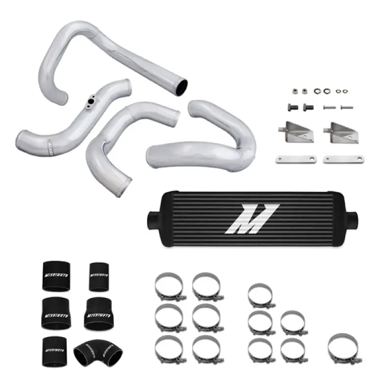 Mishimoto MISMMINT-GEN4-10RBK 10-12 Hyundai Genesis 2.0T Black Race Intercooler & Piping Kit №2