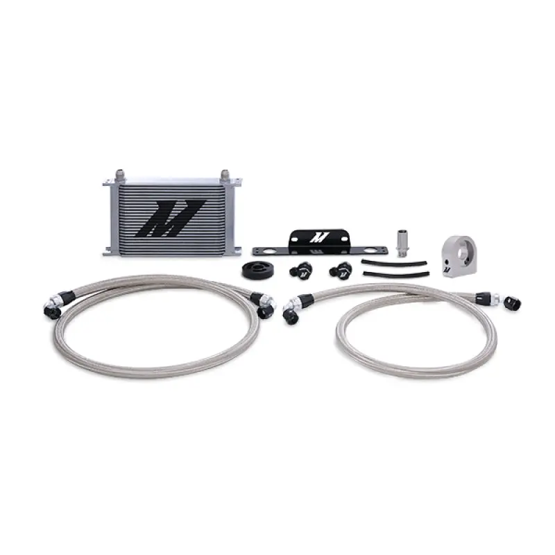 Mishimoto MISMMOC-CSS-10SL 10-15 Chevrolet Camaro SS Oil Cooler Kit (Non-Thermostatic) - Silver №1