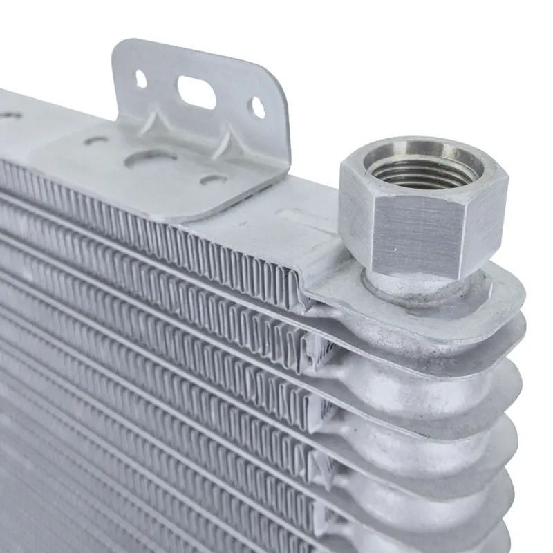 Mishimoto MISMMTC-SP-13SL 13-Row Stacked Plate Transmission Cooler - Silver №6