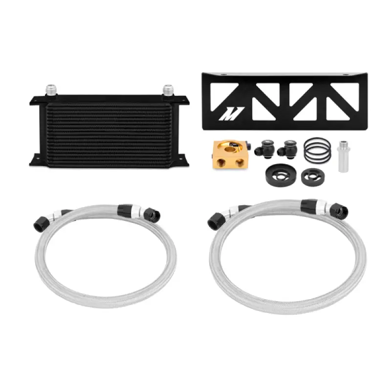 Mishimoto MISMMOC-BRZ-13TBK 13+ Subaru BRZ/Scion FR-S Thermostatic Oil Cooler Kit - Black