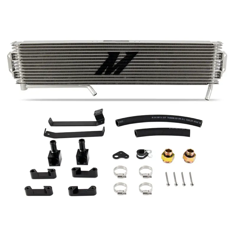 Mishimoto MISMMTC-DMAX-15SL 15-16 GM 6.6L Duramax (LML) Transmission Cooler - Silver