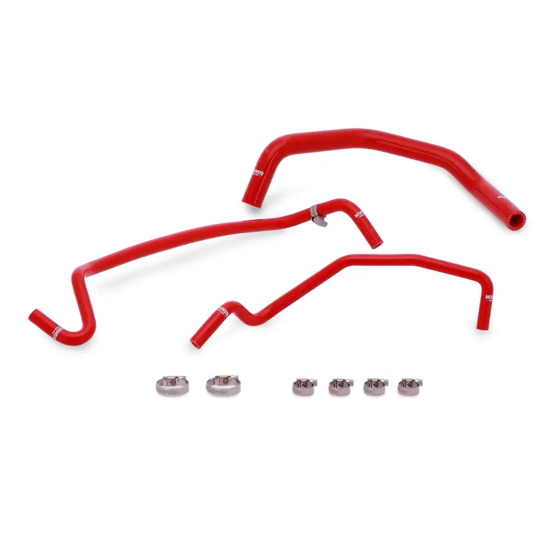 Mishimoto MISMMHOSE-MUS8-15ANCRD 15+ Ford Mustang GT Red Silicone Ancillary Hose Kit №1