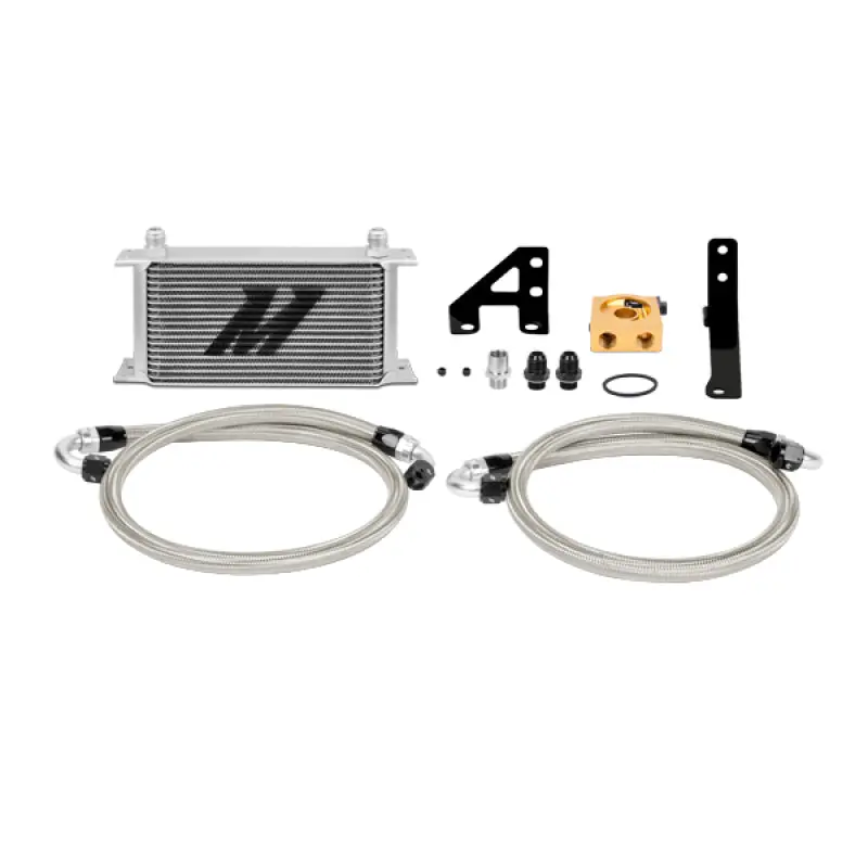 Mishimoto MISMMOC-STI-15T 15 Subaru STI Thermostatic Oil Cooler Kit - Silver