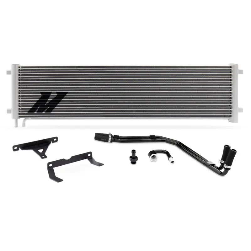 Mishimoto MISMMTC-F2D-17SL 17-19 Ford 6.7L Powerstroke Transmission Cooler Kit Silver №1