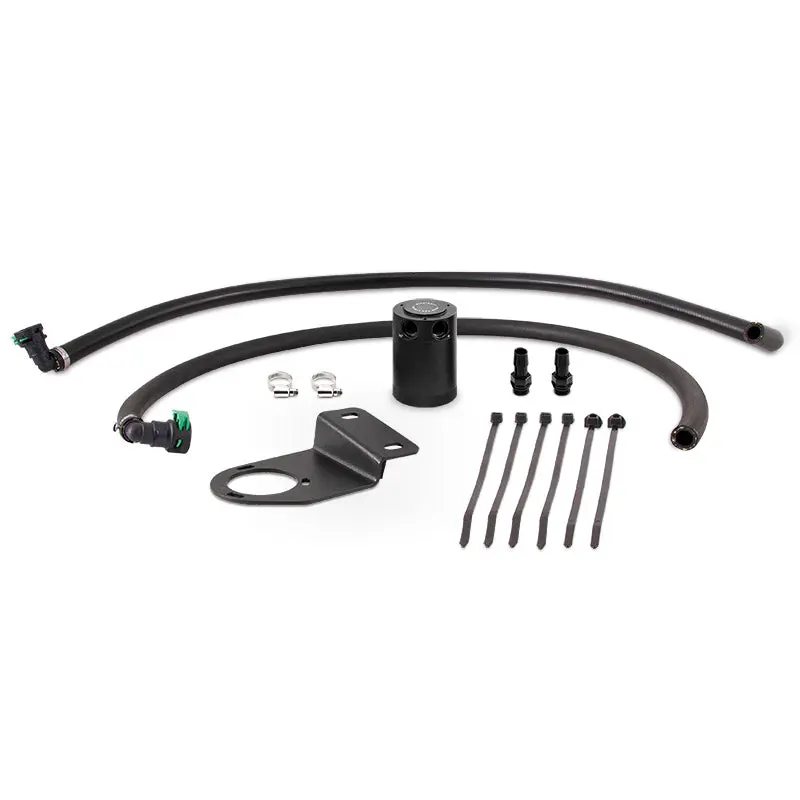 Mishimoto MISMMBCC-RGR-19PBE 19+ Ford Ranger Baffled Oil Catch Can Kit - Black №1