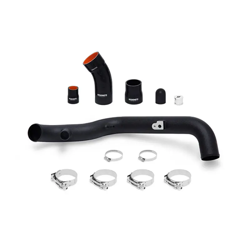 Mishimoto MISMMICP-FIST-14CWBK 2014+ Ford Fiesta ST Cold-Side Intercooler Pipe Kit - Wrinkle Black