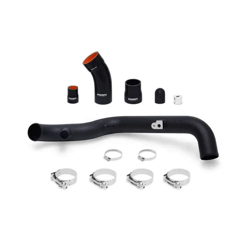 Mishimoto MISMMICP-FIST-14CWBK 2014+ Ford Fiesta ST Cold-Side Intercooler Pipe Kit - Wrinkle Black №2