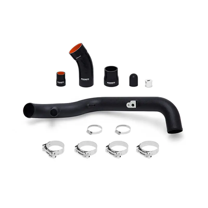 Mishimoto MISMMICP-FIST-14CWBK 2014+ Ford Fiesta ST Cold-Side Intercooler Pipe Kit - Wrinkle Black №4