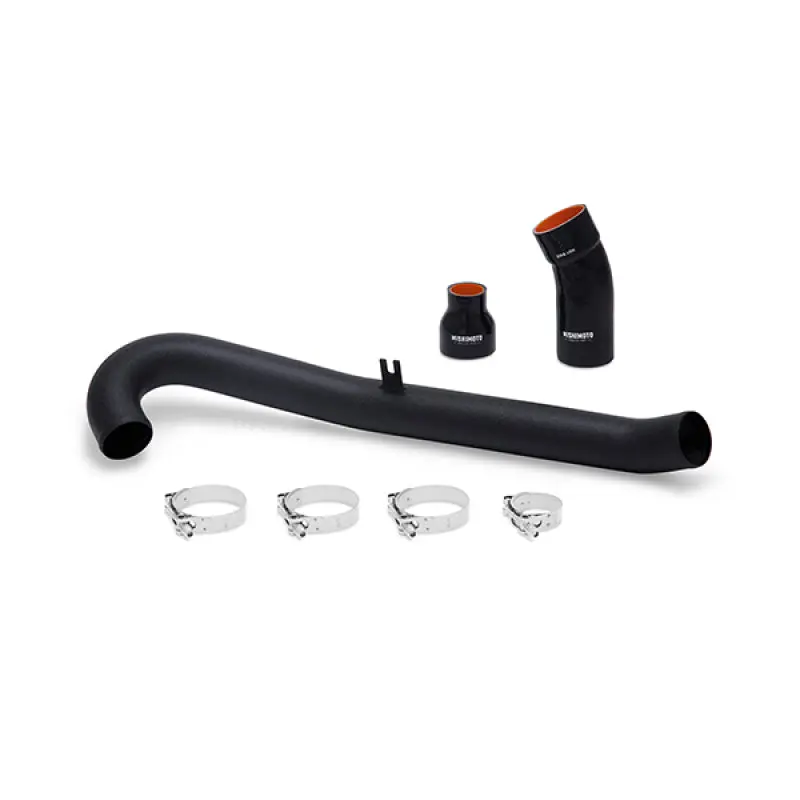 Mishimoto MISMMICP-FIST-14HWBK 2014+ Ford Fiesta ST Hot-Side Intercooler Pipe Kit - Wrinkle Black