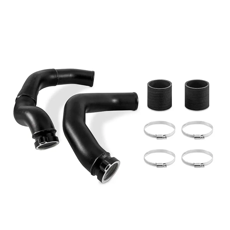 Mishimoto MISMMICP-F80-15 2015+ BMW F8X M3/M4 Charge Pipe Kit - Wrinkle Black