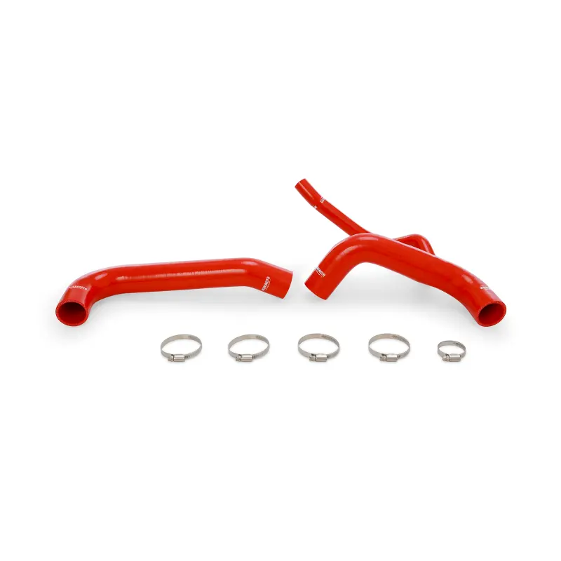 Mishimoto MISMMHOSE-MOP62-15RD 2015+ Dodge Challenger / Charger SRT Hellcat Silicone Radiator Hose Kit - Red