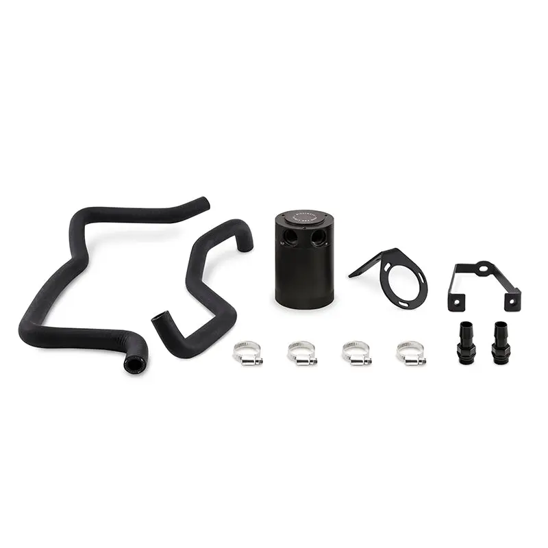 Mishimoto MISMMBCC-MOP57-15PBEBK 2015+ Dodge Charger / 2015+ Chrysler 300C 5.7L Direct Fit Oil Catch Can Kit - Black №4