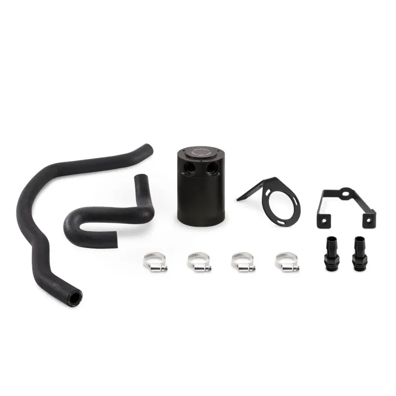 Mishimoto MISMMBCC-MOP64-15PBEBK 2015+ Dodge Charger / 2015+ Chrysler 300C 6.4L Direct Fit Oil Catch Can Kit - Black