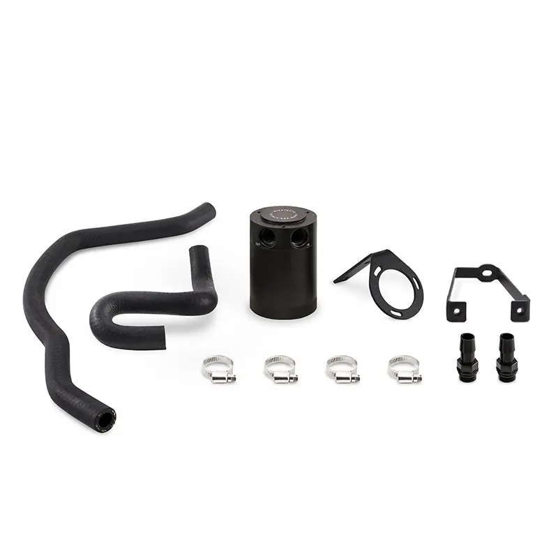 Mishimoto MISMMBCC-MOP64-15PBEBK 2015+ Dodge Charger / 2015+ Chrysler 300C 6.4L Direct Fit Oil Catch Can Kit - Black №3