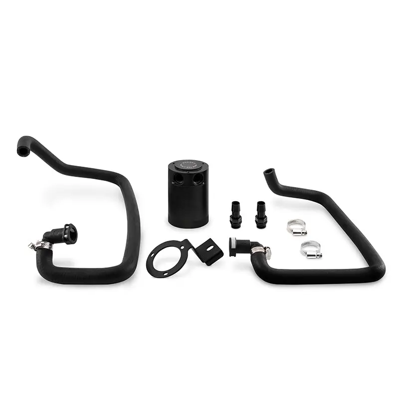 Mishimoto MISMMBCC-MUS4-15PBE 2015+ Ford Mustang EcoBoost Baffled Oil Catch Can Kit - Black №1