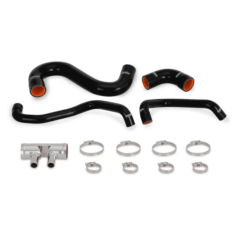 Mishimoto MISMMHOSE-MUS8-15LBK 2015+ Ford Mustang GT Silicone Lower Radiator Hose - Black