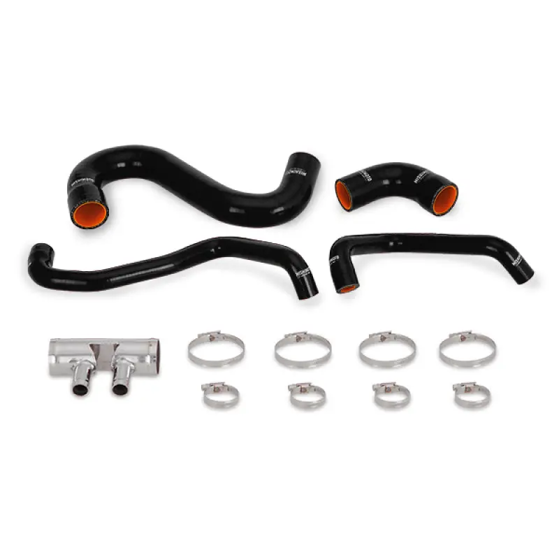 Mishimoto MISMMHOSE-MUS8-15LBK 2015+ Ford Mustang GT Silicone Lower Radiator Hose - Black №2