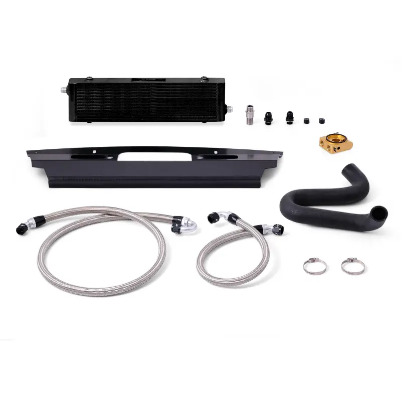 Mishimoto MISMMOC-MUS8-15TBK 2015+ Ford Mustang GT Thermostatic Oil Cooler Kit - Black №11