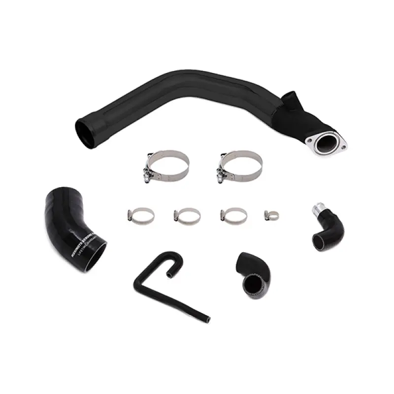 Mishimoto MISMMICP-WRX-15WBK 2015 Subaru WRX Charge Pipe Kit - Wrinkle Black №1