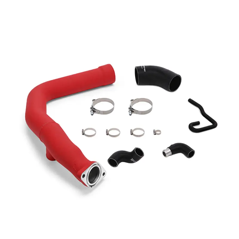 Mishimoto MISMMICP-WRX-15WRD 2015 Subaru WRX Charge Pipe Kit - Wrinkle Red №5