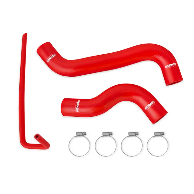 Mishimoto MISMMHOSE-WRX-15RD 2015+ Subaru WRX Silicone Radiator Coolant Hose Kit - Red