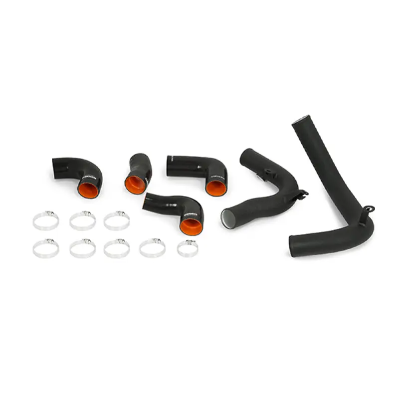 Mishimoto MISMMICP-MK7-15KWBK 2015+ Volkswagen MK7 GTI / Golf R Intercooler Pipe Kit Wrinkle Black