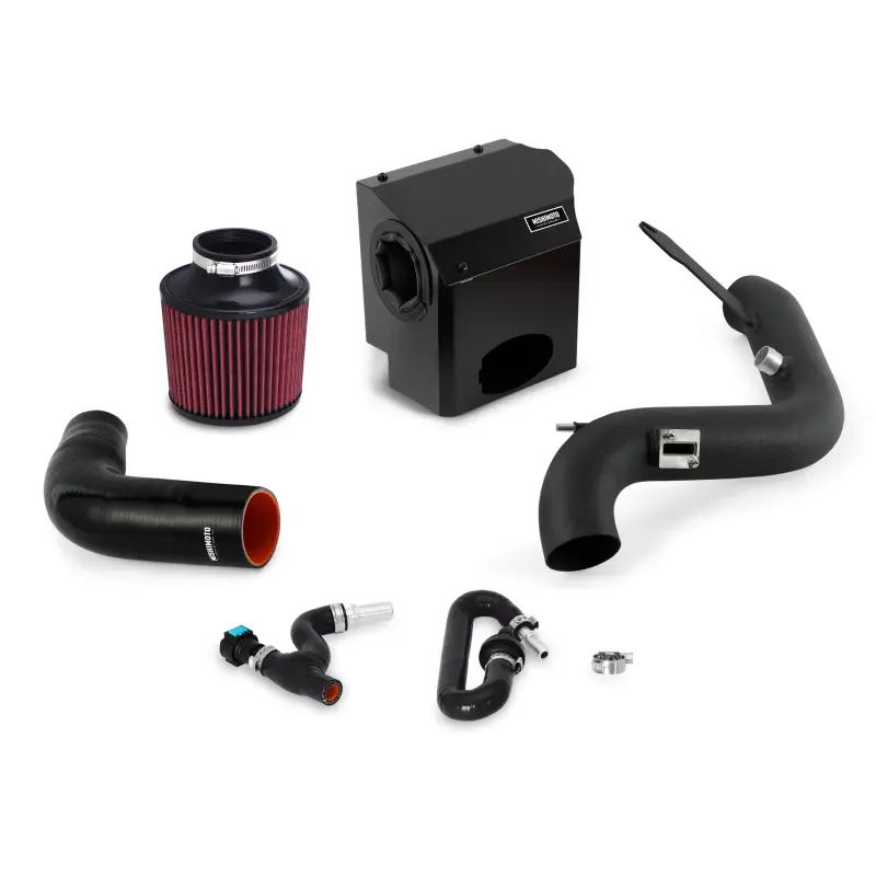 Mishimoto MISMMAI-FIST-16WBK 2016 Ford Fiesta ST 1.6L Performance Air Intake Kit - Wrinkle Black №19