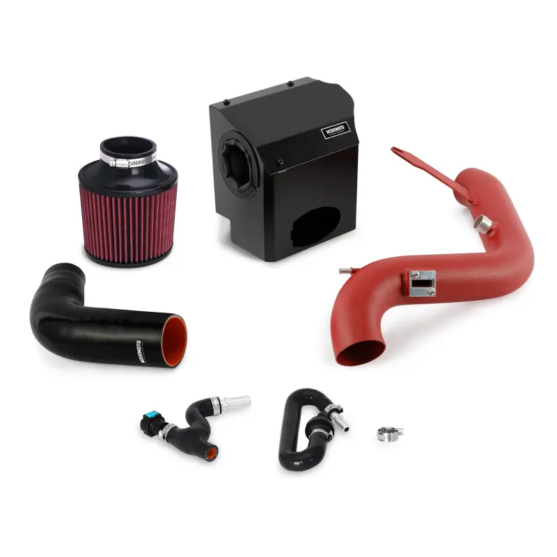 Mishimoto MISMMAI-FIST-16WRD 2016 Ford Fiesta ST 1.6L Performance Air Intake Kit - Wrinkle Red №12