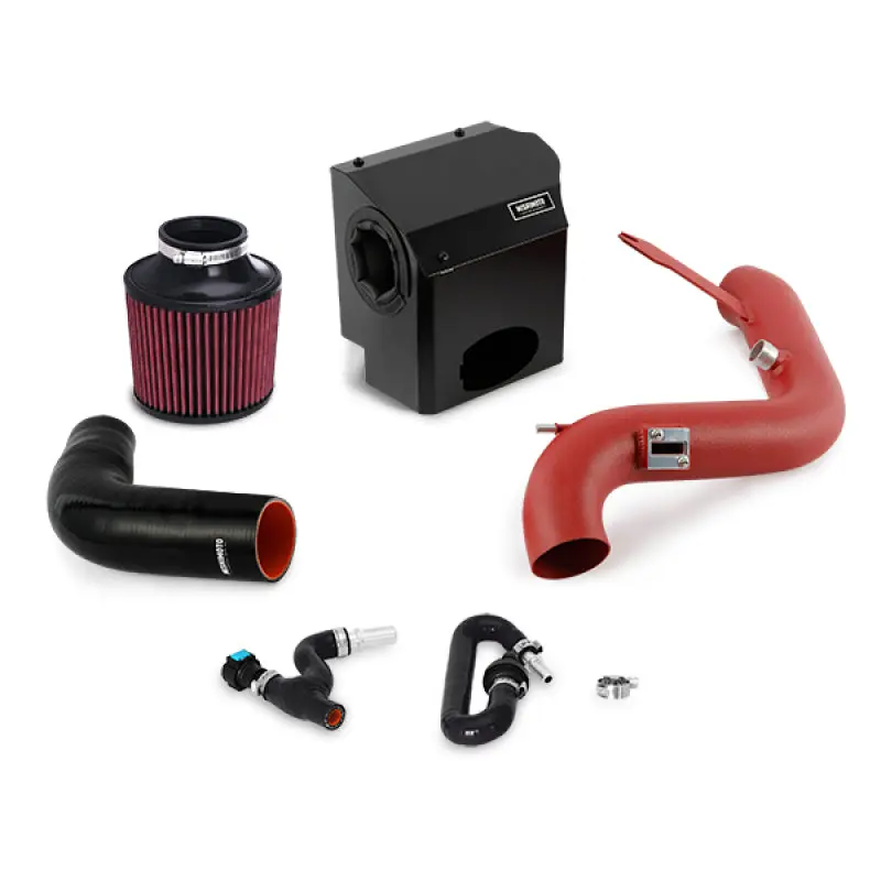 Mishimoto MISMMAI-FIST-16WRD 2016 Ford Fiesta ST 1.6L Performance Air Intake Kit - Wrinkle Red №23