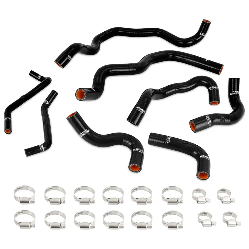 Mishimoto MISMMHOSE-Q50-16ANCBK 2016+ Infiniti Q50/Q60 3.0T Ancillary Coolant Hose Kit - Black №1