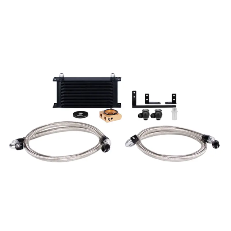 Mishimoto MISMMOC-MIA-16TBK 2016+ Mazda Miata Thermostatic Oil Cooler Kit - Black