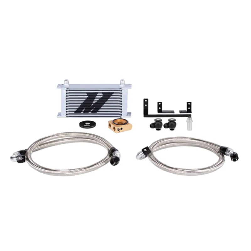 Mishimoto MISMMOC-MIA-16T 2016+ Mazda Miata Thermostatic Oil Cooler Kit - Silver №1