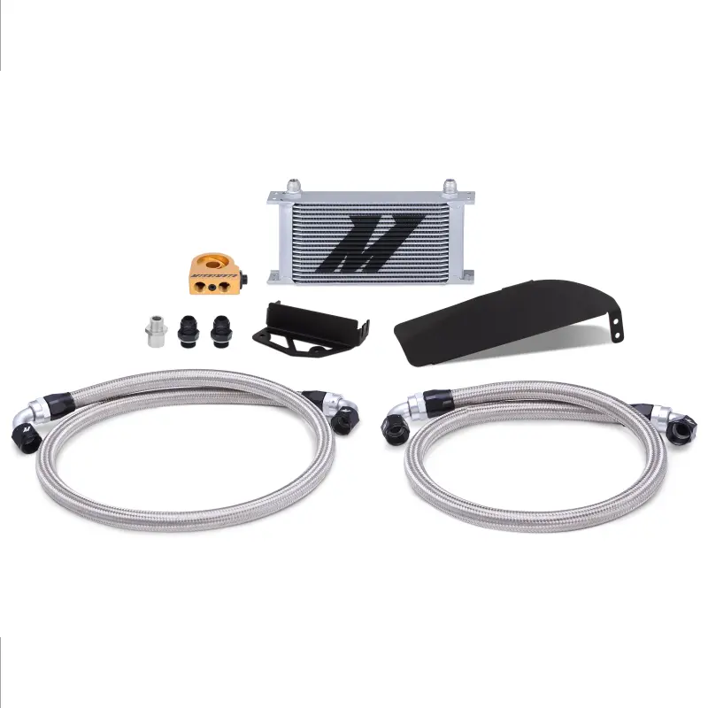 Mishimoto MISMMOC-CTR-17TSL 2017+ Honda Civic Type R Direct Fit Oil Cooler Kit - Silver №1