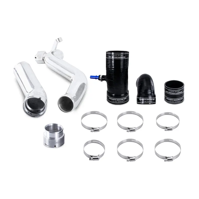 Mishimoto MISMMICP-RGR-19KP 2019+ Ford Ranger 2.3L Intercooler Pipe & Boot Kit - Polished