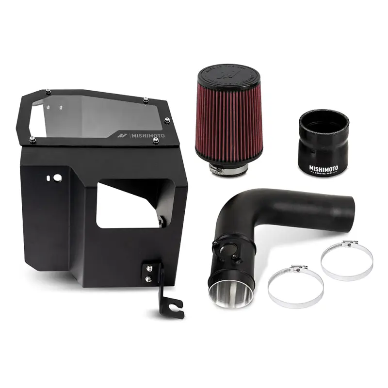 Mishimoto MISMMAI-WRX-22MWBK 2022+ Subaru WRX Performance Air Intake - Oiled Filter - Micro-Wrinkle Black №5