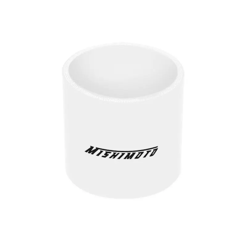 Mishimoto MISMMCP-30SWH 3.0in. Straight Coupler White №1