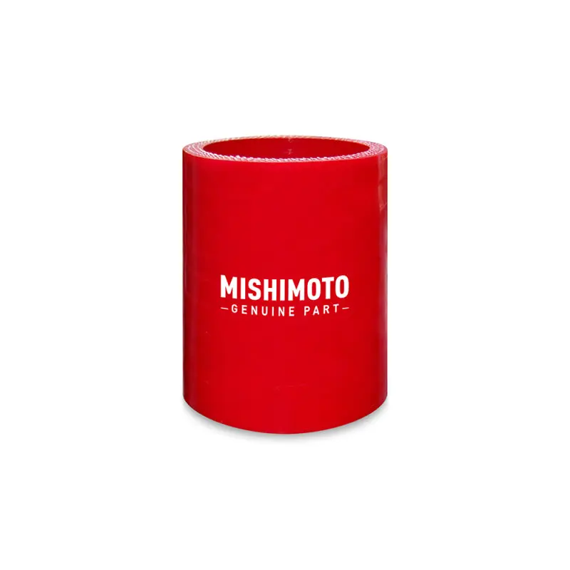 Mishimoto MISMMCP-35SRD 3.5 Inch Straight Coupler - Red №1