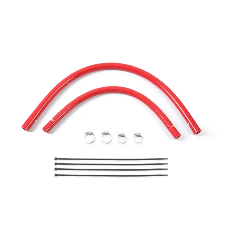 Mishimoto MISMMHOSE-XJ6-92HHRD 91-01 Jeep Cherokee XJ 4.0L Silicone Heater Hose Kit - Red №1