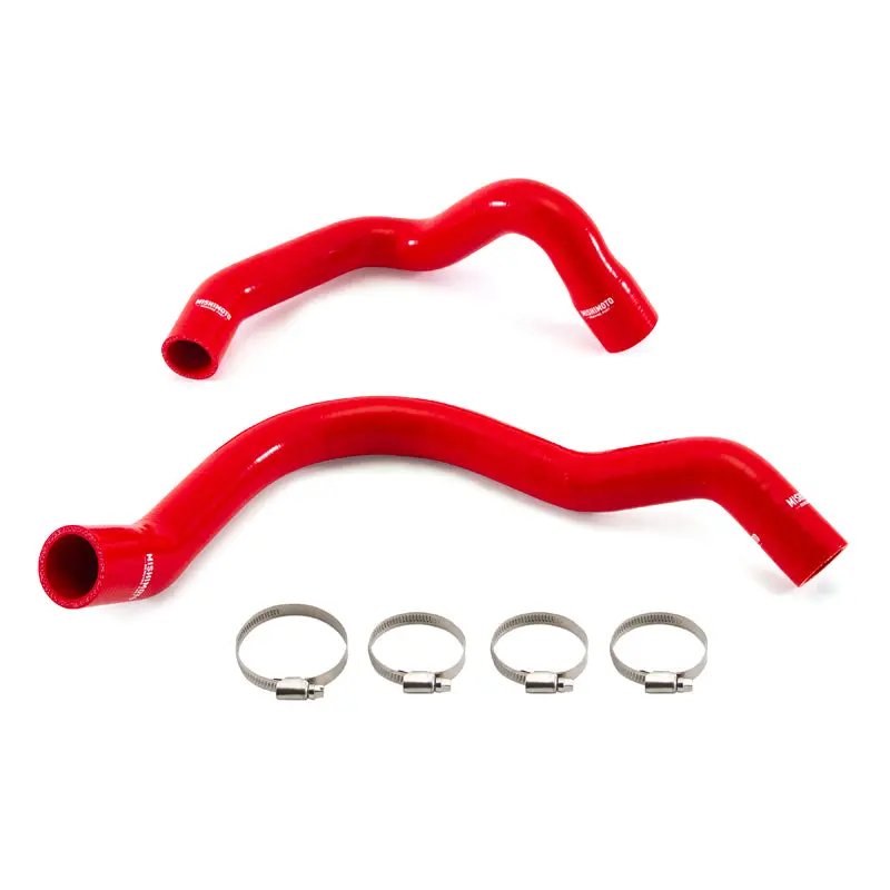 Mishimoto MISMMHOSE-XJ6-92RD 91-01 Jeep Cherokee XJ 4.0L Silicone Radiator Hose Kit - Red