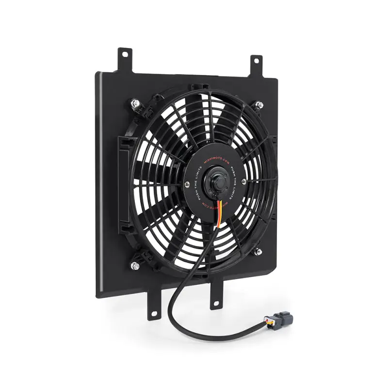 Mishimoto MISMMFS-CIV-92BK 92-00 Honda Civic Aluminum Fan Shroud Black №2