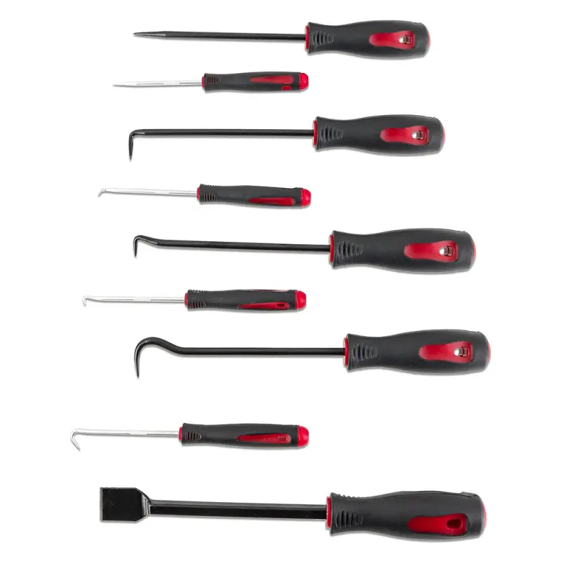 Mishimoto MISMMTL-SHP-9 9pc Scraper, Hook And Pick Tool Kit